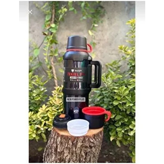 Travel Pot Paslanmaz Çelik Termos 4 Litre Dağcı-Kamp-Aile-Piknik Termsou