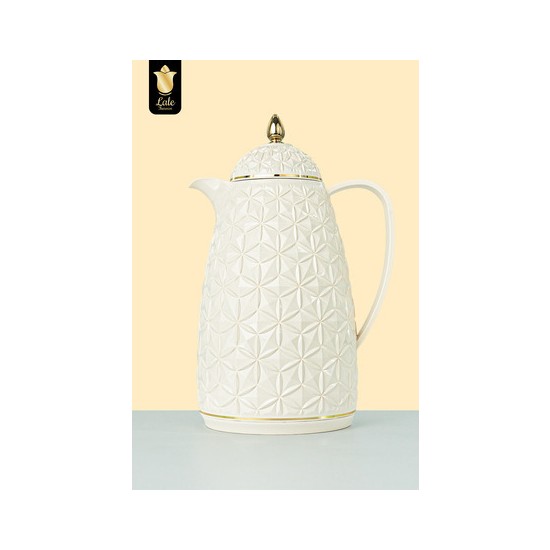 Lale Thermos Lale Kahve & Çay Termos 9034 1,6 Lt Cam Malzeme ile Yerli Üretim Sıcak ve Soğuk İçecekler İçin