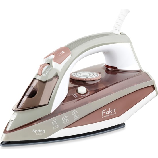 Fakir Spring Buharlı Ütü - Gülkurusu - 2600 Watt