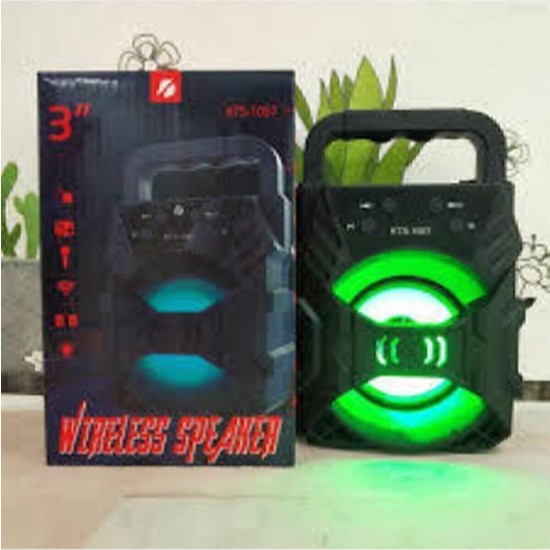 Güler Ticaret Işıklı Bluetooth Hoparlör 5 W Ses Bombası Model KTX1057 Taşınabilir Eğlenceli Renk Değiştirme