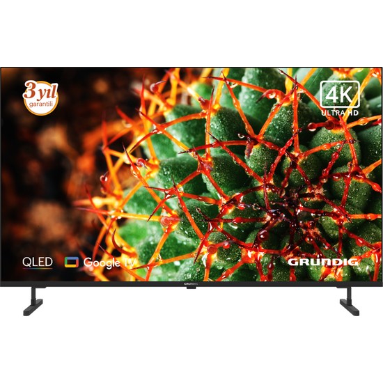 Grundig 75 GQ 700A 75" 190 Ekran 4K Ultra HD Google Smart QLED TV