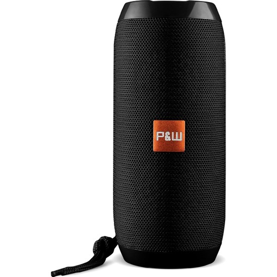 Powerway  WRX01 90 Db Sd Kart Aux USB Girişli Siyah Bluetooth Speaker Hoparlör Ses Bombası Fm Radyo