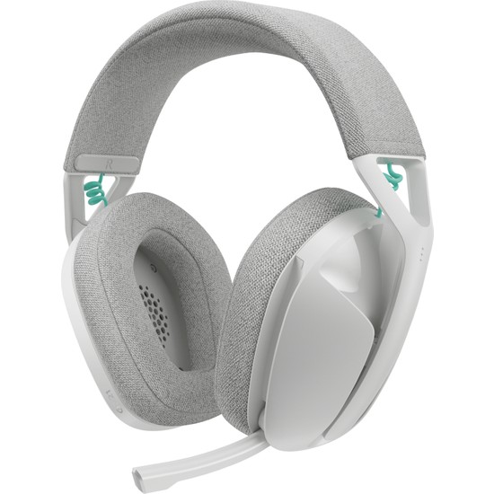 Logitech G G321 Lıghtspeed Bluetooth Kablosuz Hafif Konforlu Mikrofonlu Oyuncu Kulaklığı, Beyaz