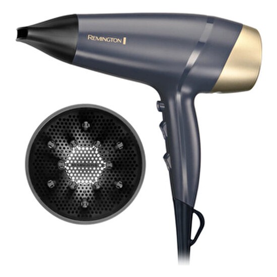 Remington D5805 Sapphire Luxe 2200W Saç Kurutma Makinesi 3 Kademe Isı Ayarı ve 2 Kademe Hız