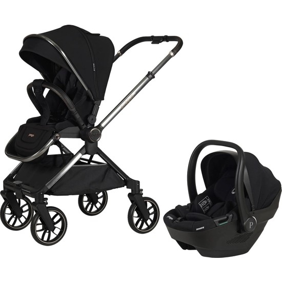 Prego Evoque I-Size Seyahat Sistem Bebek Arabası 2425 Katlanabilir 22 kg Taşıma Kapasitesi