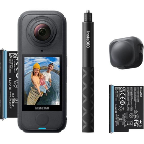 Insta360 X4 Air 8k 360° Aksiyon Kamerası Starter Bundle FlowState Görüntü Sabitleme Özelliği