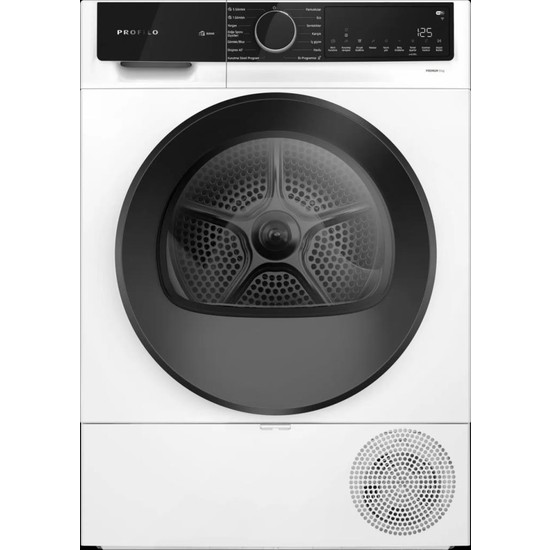 Profilo KM0961CKTR 9 kg Beyaz Kurutma Makinesi A+ Enerji Sınıfı Isı Pompalı Teknoloji ile Gelişmiş Özellikler