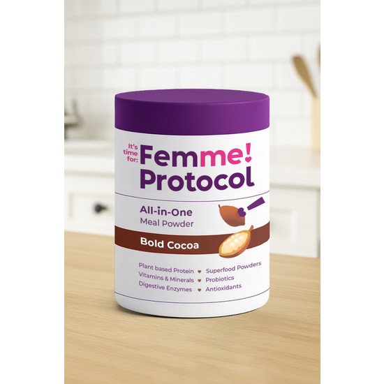Femme Protocol All in One Öğün Tozu Bold Cocoa 600g – 10 Servis