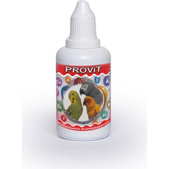 Force PROVIT Multi Vitamin Komplex Muhabbet Kuşu Papağan Kanarya İçin Tekil Ürün Sağlık Desteği