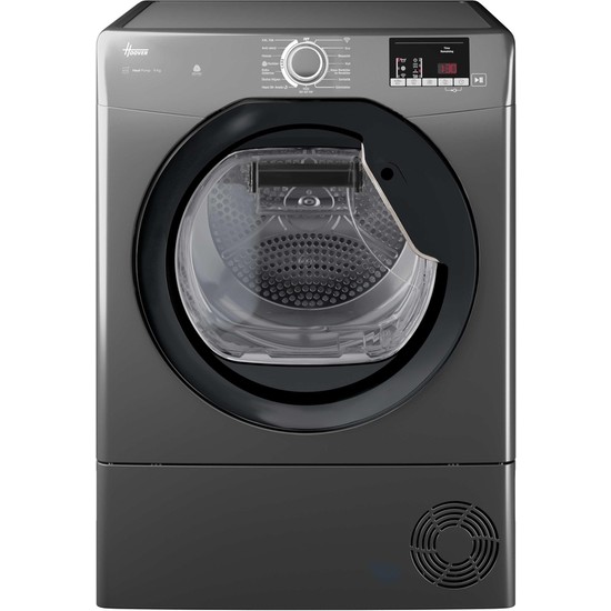 Hoover HLE H9A2DCER-17 9 kg Wi-Fi Bağlantılı Isı Pompalı Kurutma Makinesi