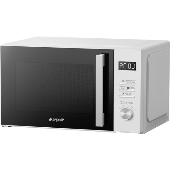 Arçelik MD 240 Solo Mikrodalga Fırın 24 Litre 1000 W Beyaz Renk Buz Çözme Fonksiyonu ile