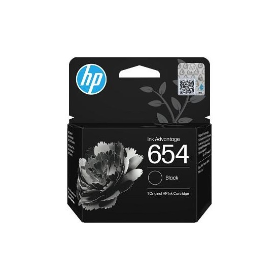 Hp 654 Siyah Orijinal Mürekkep Kartuş 7FP39UE