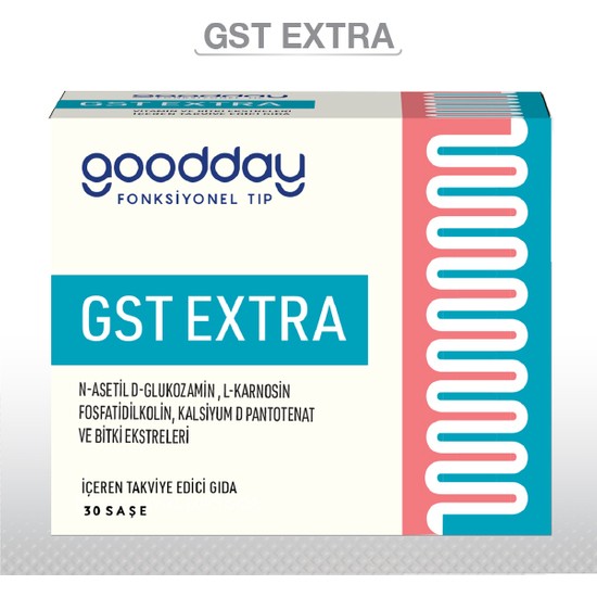 Goodday GST EXTRA 30 Saşe N-asetil D-glukozamin ve L-Karnosin İçeren Türkiye Menşeli Takviye