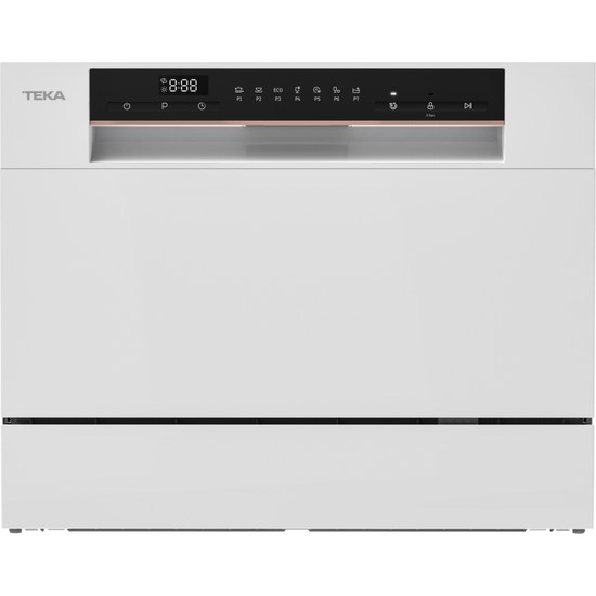 Teka - Lc 24700 Wh - Tezgah Üstü Dijital Bulaşık Makinesi - 7 Programlı 6 Kişilik - 55 cm - 114350000