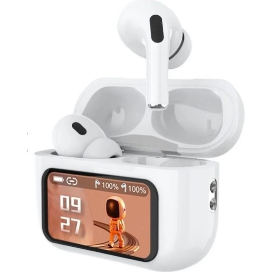 Fioplus Anc+Enc Dokunmatik Ekranlı Bluetooth Kulaklık Ios Android Tüm Telefonlara Uyumlu Kulaklık Bt