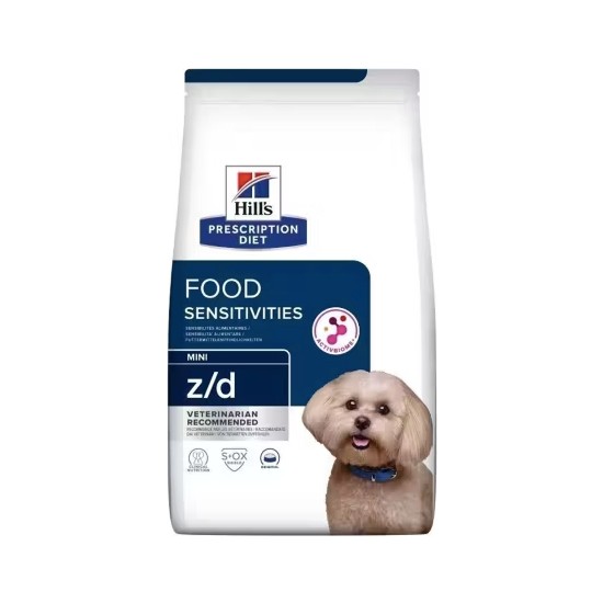 Hill’s Prescription Diet Food Sensitivities Z/d Mini Köpek Kuru Maması 1 kg Küçük Irk İçin Özel Formül