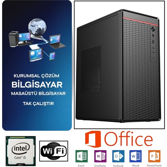 Dagmor BN2015034 Intel I5 3470 8gb Ram 120 GB SSD Bilgisayar Kasası +Wifi