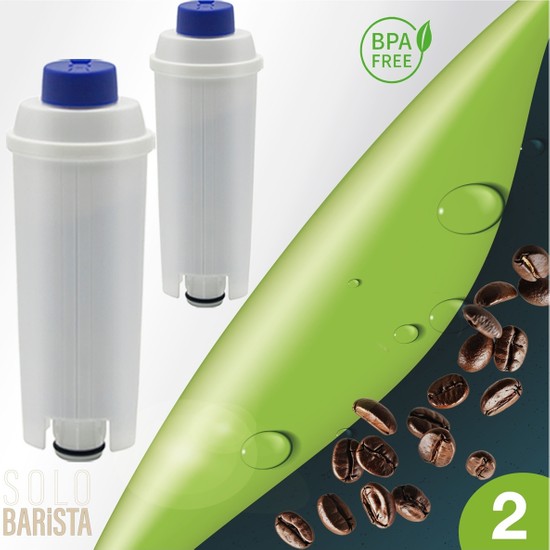 Solo Barista Delonghi Kahve Makinası Kireç Önleyici Su Arıtma Filtresi (2 Adet)