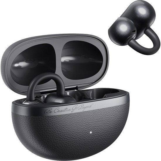 Qcy C50 Crossky Bluetooth Küpe Kulaklık 6.0 Çift Cihaz Çift Mıknatıs 35 Saat Dinleme 4 Mic. Gürültü Azaltma