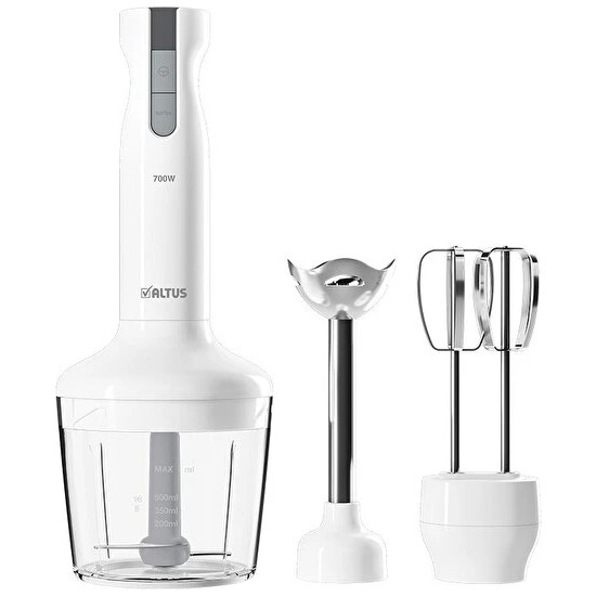Altus Al 3434 B 700 W Güçlü Beyaz Blender Seti 500 ml Kapasite ve Rondo Fonksiyonu ile Pratik Kullanım