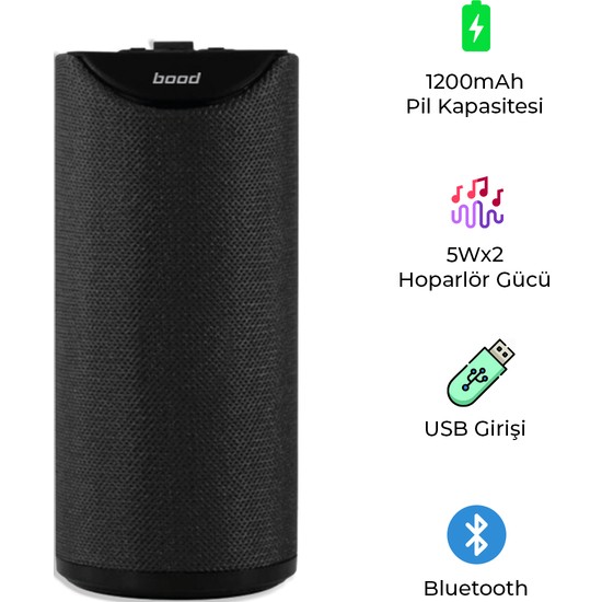 Bood Technology Bood Sh-23 Wriless Kablosuz Hoparlör