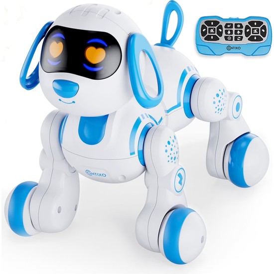 Canda Oyuncak Uzaktan Kumandalı Şarjlı Interaktif Eğitici ve Öğretici Interaktif Akıllı Robot Köpek