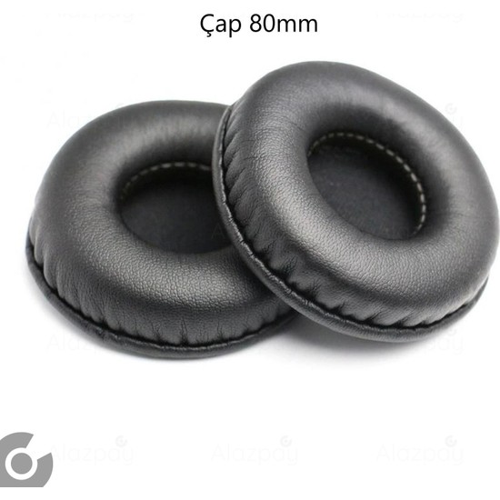 Alazpay Universal Kulaklık Pedi Kulaklık Yumuşak Süngerli Kulaklık Yastığı Pedi (45MM ~ 110MM)