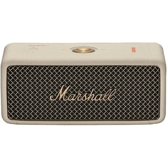 Marshall Emberton II Bluetooth Hoparlör Cream Renkli Kompakt Taşınabilir 360° Ses Teknolojisi