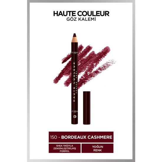 L'oréal Paris Haute Couleur Göz Kalemi - 150 Bordeaux Cashmere