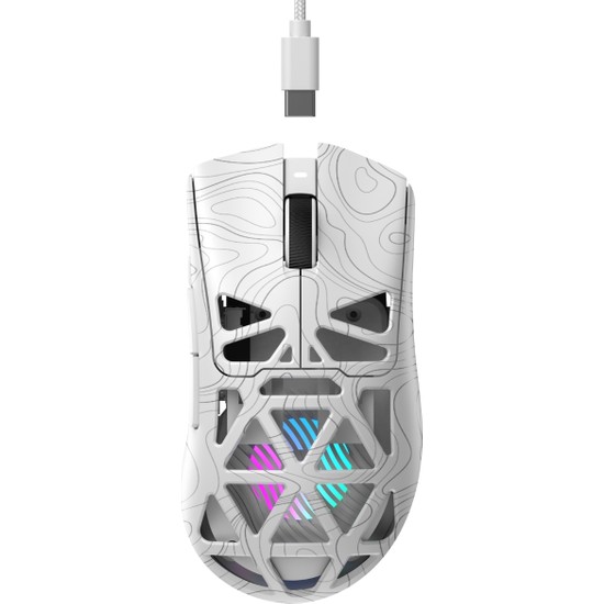 Havit Gamenote MS1043WB Kablosuz Gaming Mouse – 24K Dpı, 2.4ghz + Bt5.3 + Type-C, Hafif Tasarım, Rgb