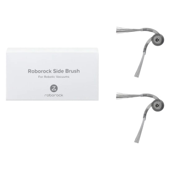Roborock Saros 20 - 10 - 10R - Z70, Qrevo L - C - C Pro, Qrevo Edge 5V1, Qrevo Curv Serisi ile Uyumlu Yan Fırça *2 Adet