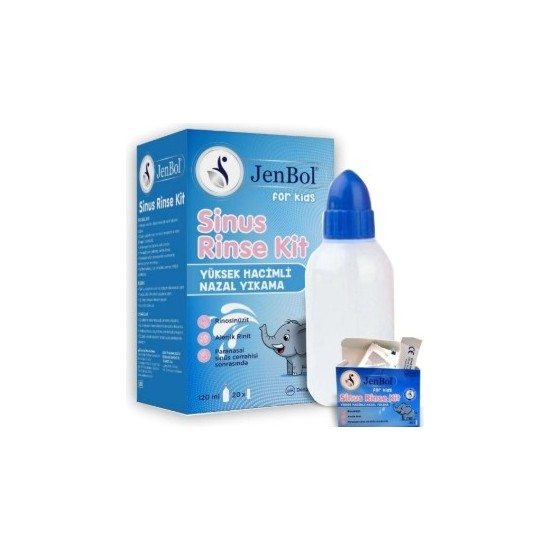 Baybay Jenbol Sinüs Rinse Nazal Yıkama Kit For Kids 120 ml 20 Poşet