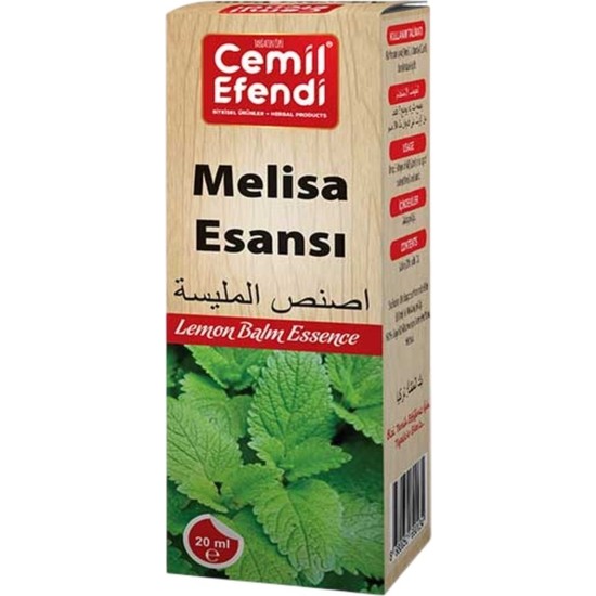 Cemil Efendi Melisa Esansı 20 ml
