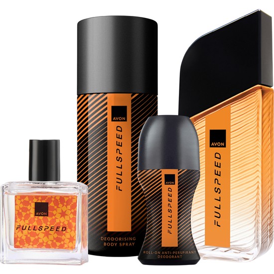 Avon Full Speed Erkek Parüm Deodorant Rollon Dörtlü Set