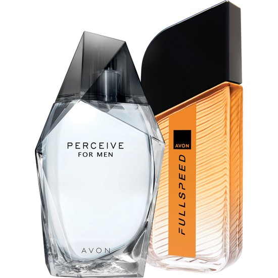 Avon Perceive Erkek Parfüm 100 Ml. ve Full Speed Erkek Parfüm 100 Ml. İkili Paket