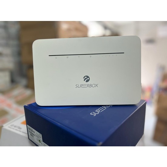 Huawei Superbox B535-232 300 Mbps 4.5G Sim Kartlı Modem/Router (Yenilenmiş / Çift Anten Hediyeli / Tüm Hatlarla Çalışır)