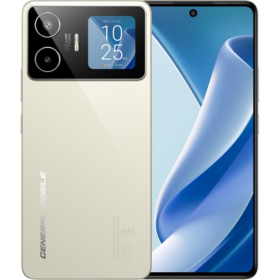 General Mobile GM 26 Pro 5G Dual Stardust Gold 20GB RAM (8+12)+256GB Hafıza