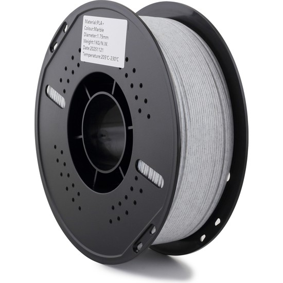 Filamix Pla+ 1 kg 1.75 mm Mermer Doku PLA+ Filament Plastik Malzeme Yüksek Kalite Baskı