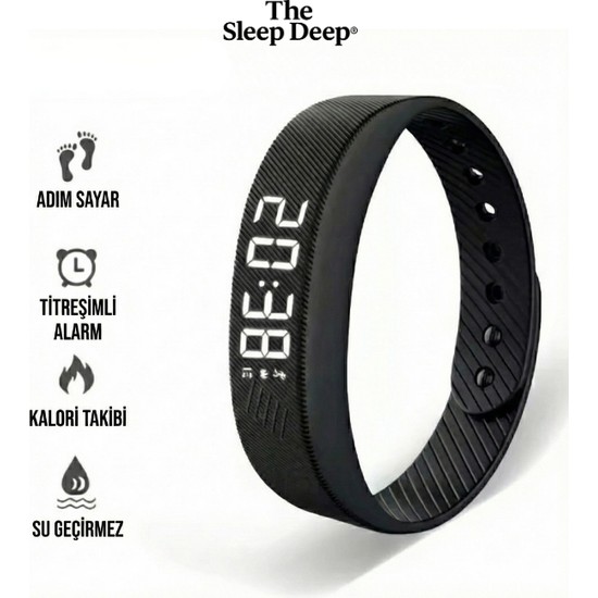 The Sleep Deep Titreşimli Bileklik, Akıllı Bileklik, Titreşimli Alarm, Uyandırma Bilekliği