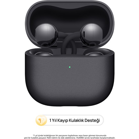 HUAWEI Freeclip 2, açık kulak tasarımlı bluetooth kulaklık, Hafif Tasarımla Gün Boyu Rahat Kullanım, 38 Saate Varan Pil Ömrü, (HUAWEI Türkiye Garantili), Siyah