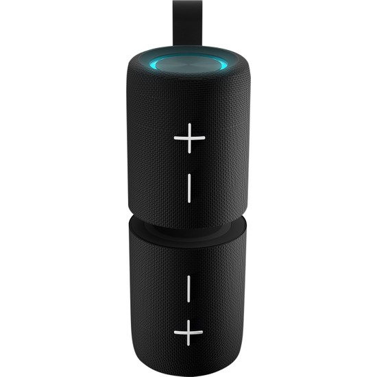 S-Link SL-S82 Quantone Siyah 40W 4000MAH + 4000MAH Tf-Aux-Tws-Ipx6 Mıknatıslı Bluetooth Hoparlör