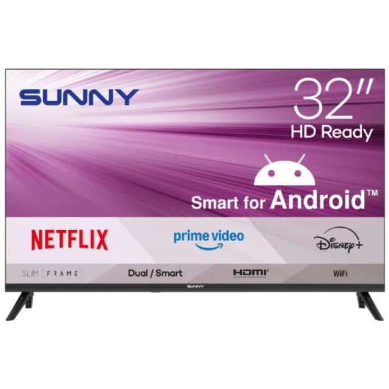 Sunny SN32HMLN-A14S 32" 82 Ekran Uydu Alıcılı HD Ready Android LED TV