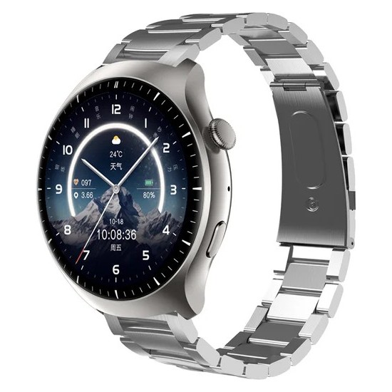 Harvox Watch Hx-4 Pro Akıllı Saat Iphone ve Android Tüm Akıllı Telefonlara Uyumlu 46 mm Gümüş