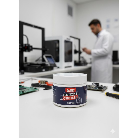 Dr. Mat Dr.MAT Dr.MAT 3D Yazıcı Gres Yağı 100 gr Şeffaf ( 3D Yazıcılar İçin Silikon Gres )