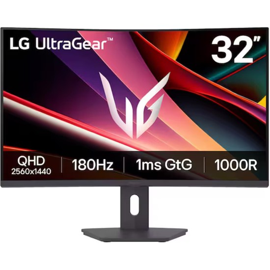 Lg Ultragear™ G6 31.5" 32G600A-B 180Hz 1ms(gtg) Qhd Va Curved Pivot Gaming Monitör