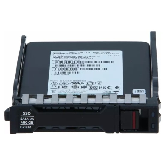 Hpe 5400 Pro 480GB 6g Sata 2.5'' Sunucu SSD MTFDDAK480TGA VK000480GXNZA P54262-002