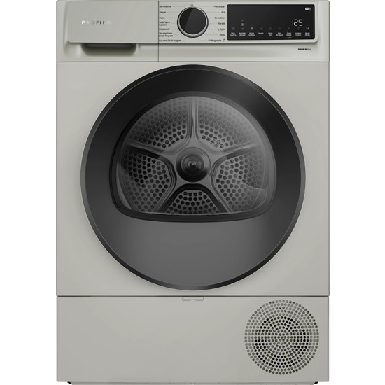 Profilo KM0961XJTR Isı Pompalı Kurutma Makinesi 9 kg Gümüş