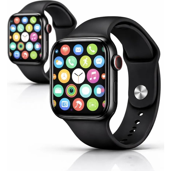 Beemen T700S Akıllı Saat Arama Konuşma Bildirim Alma Yan Tuşlar Aktif iPhone Android Harmonyos Uyumlu