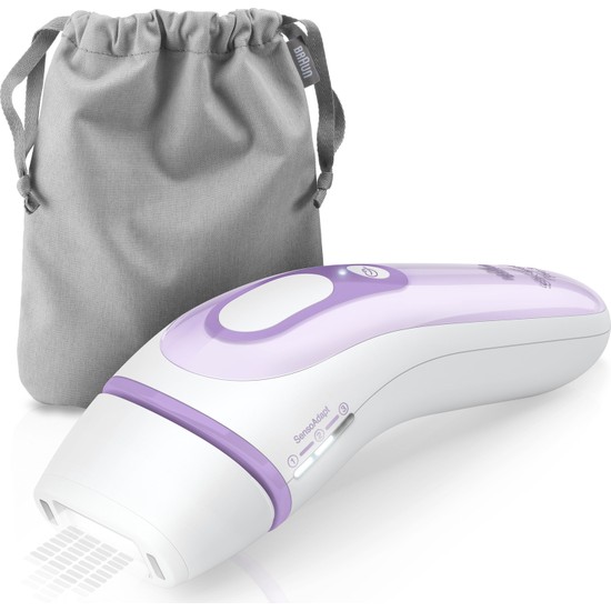 Braun Silk Expert Pro 3 PL3012 300.000 Atımlı Kablolu IPL Cihazı Beyaz Renkli Cilt Temas Sensörü
