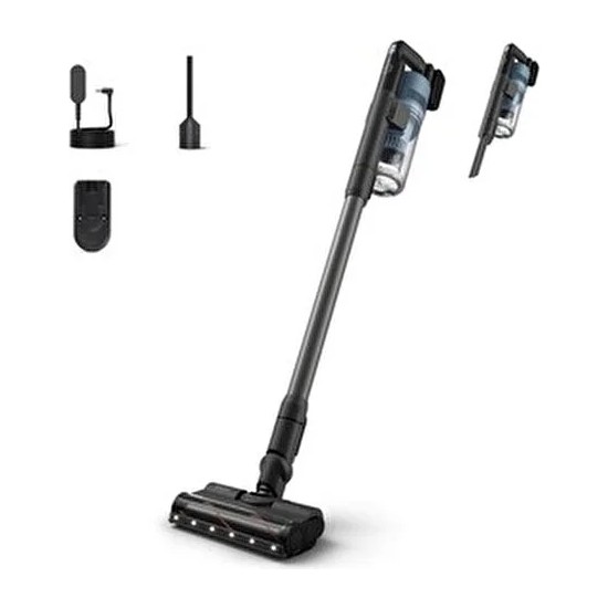 Philips XC6450/10 Kablosuz Dikey Süpürge Siyah Renkli Şarjlı ve Güçlü Emiş Teknolojisi
